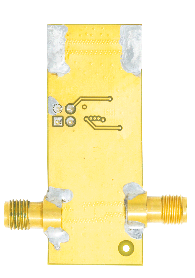 ADL8150 Evaluation Board - Bottom View