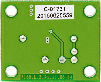 ADM7160CP-EVALZ - Bottom View