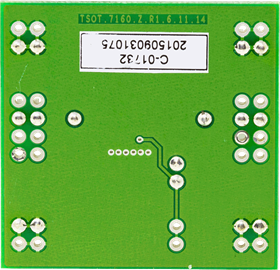ADM7160UJ-EVALZ - Bottom View