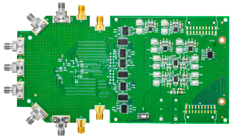 ADMFM2000 Evaluation Board - Bottom