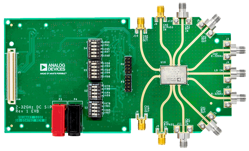 ADMFM2000 Evaluation Board - Top