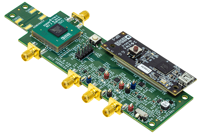 EVAL-ADMV8052 Board Photo Angle view