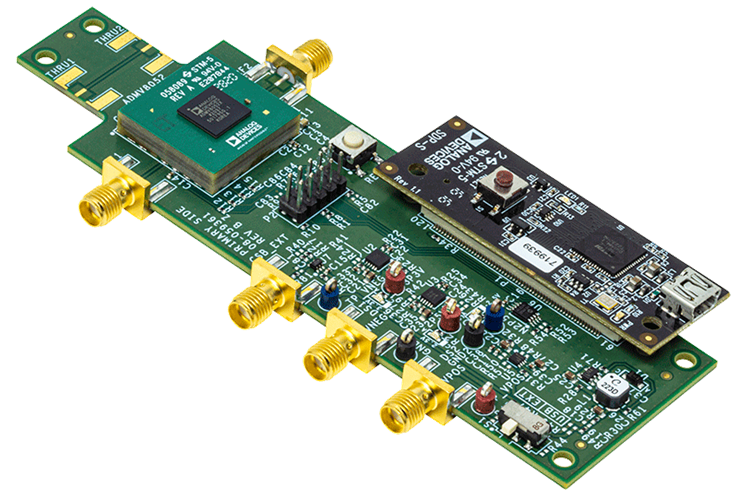 EVAL-ADMV8052 Board Photo Angle view