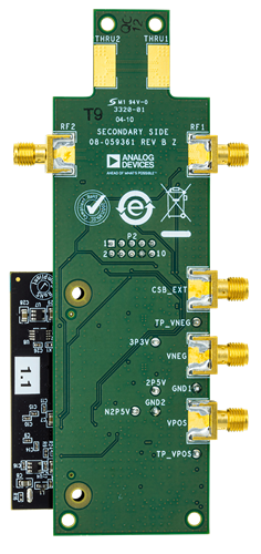 EVAL-ADMV8052 Board Photo Bottom View