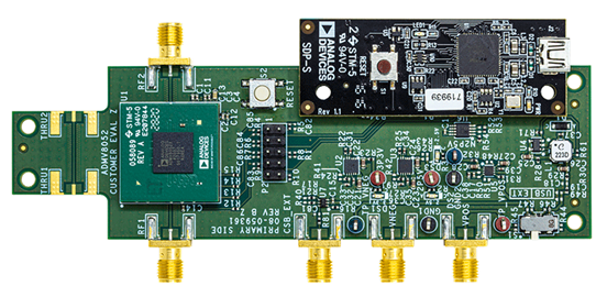 EVAL-ADMV8052 Board Photo Top View