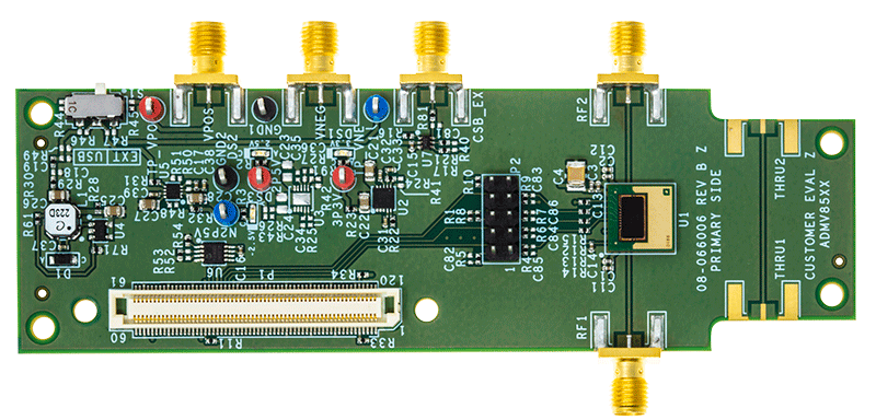 ADMV8526 Evaluation Board - Top View