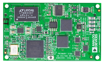 ADMX2001 Evaluation Board - Top View