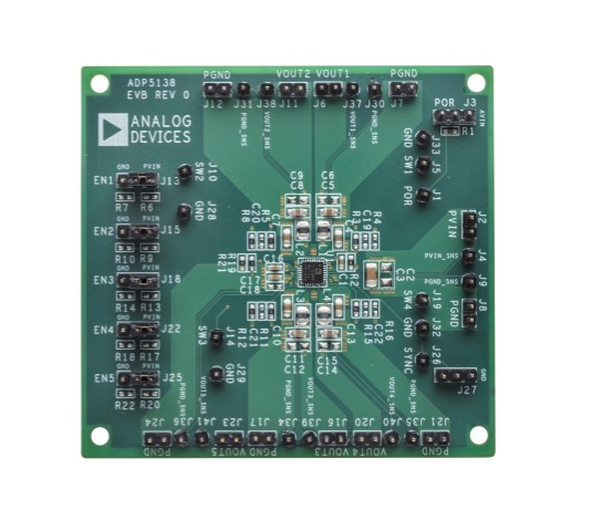 ADP5138 Evaluation Board (top)