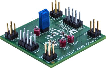 ADP7185-ADJ-EVALZ - Angle View