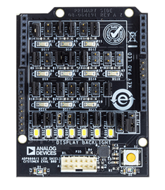 ADP8860SHIELD Evaluation Board - Top View