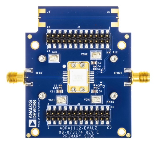 EVAL-ADPA1112 Board Photo Top View