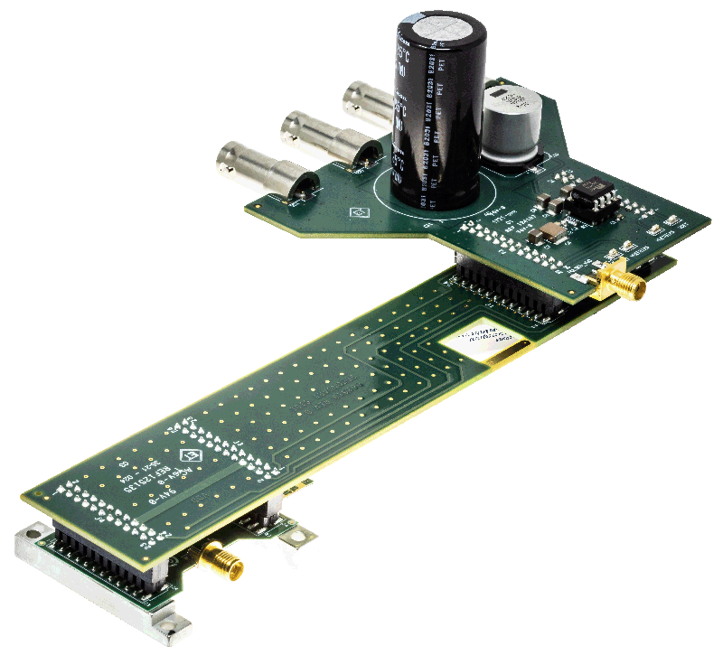 ADPA1122-EVALZ Evaluation Board with Extender Board and Pulser Board