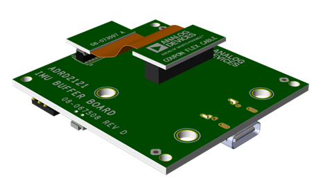 ADRD2121 EBZ EVAL BOARD top angle photo