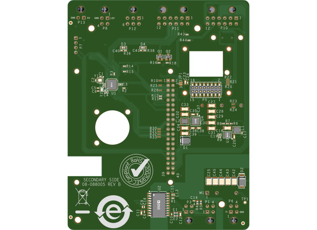 ADRD4161-01Z Evaluation Board Bottom View