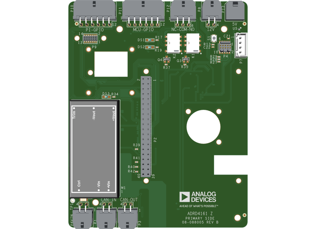 ADRD4161-01Z Evaluation Board Top View