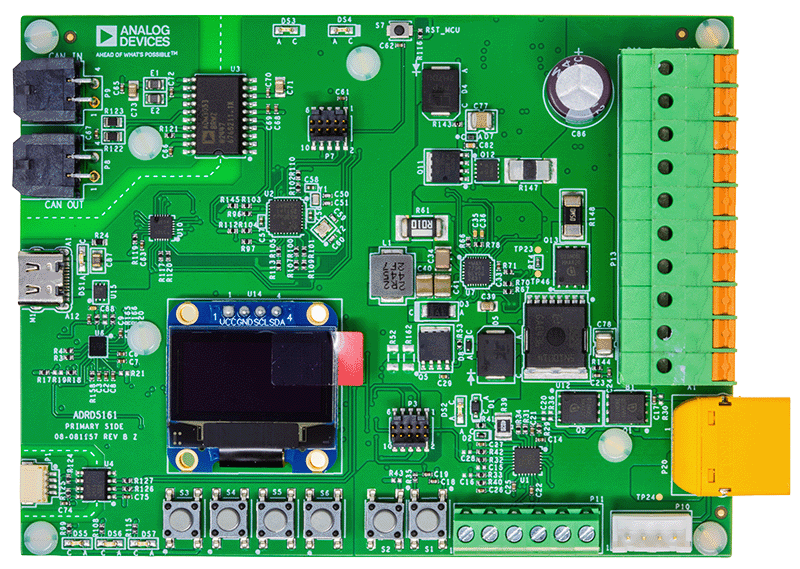 ADRD5161-01Z Top Evaluation Board