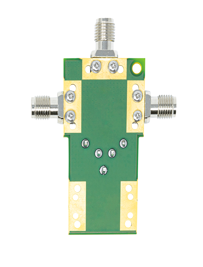 ADRF5020/ADRF5021/ADRF5026/ADRF5027 Evaluation Board - Bottom View