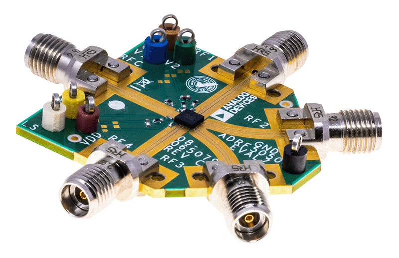 EVAL-ADRF5051 Board Photo Angle View