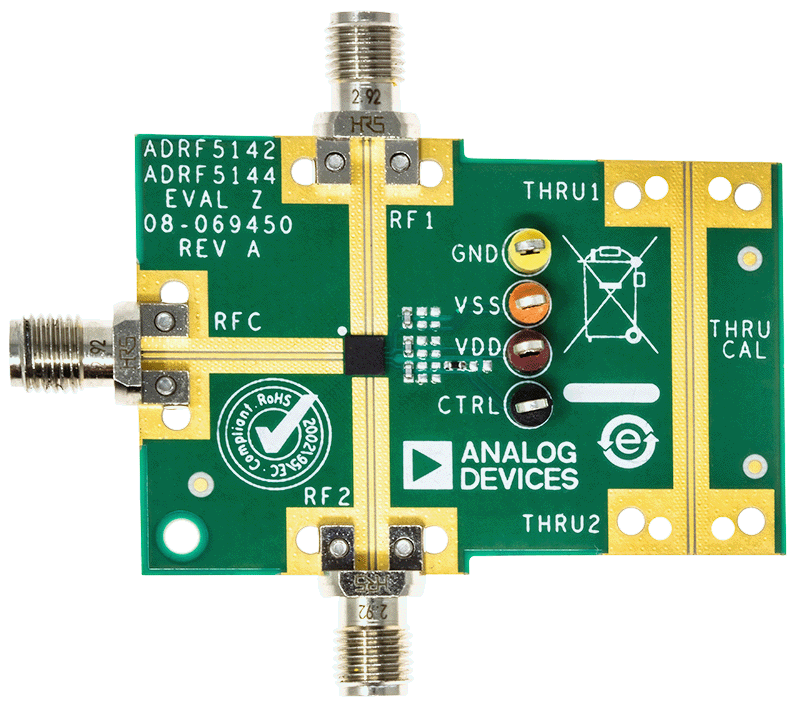 ADRF5141 Evaluation Board - Top