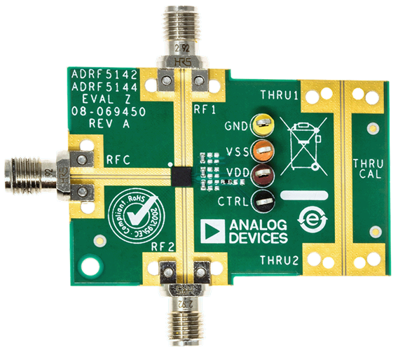 ADRF5141 Evaluation Board - Top