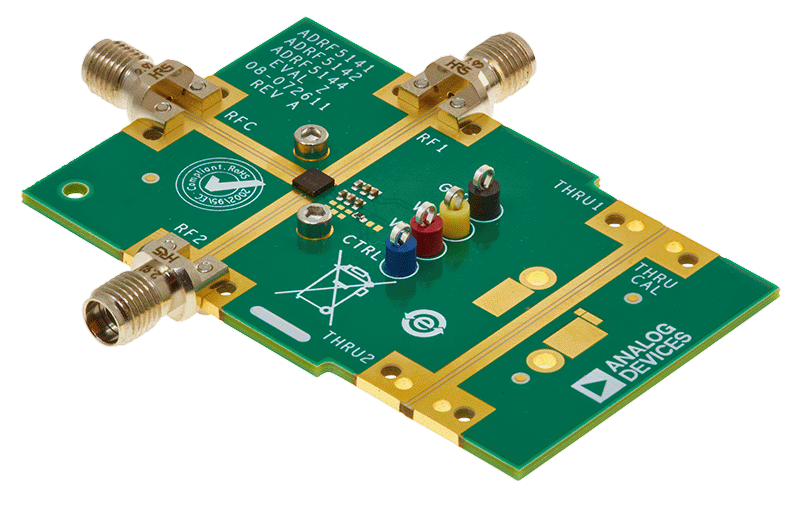 EVAL-ADRF5142 Board Photo Angle View