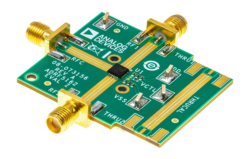 EVAL-ADRF5162 Board Photo Angle View