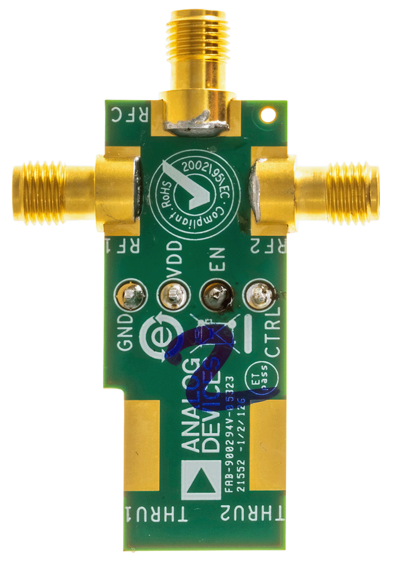 EVAL-ADRF5238 Board Photo Bottom View