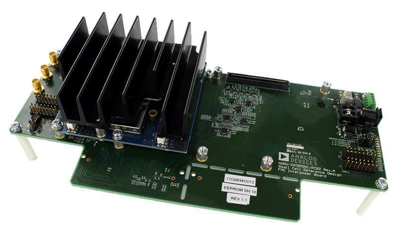 ADRV-DPD1-PCBZ-InterposerBoard-HeatSink-Angle-web