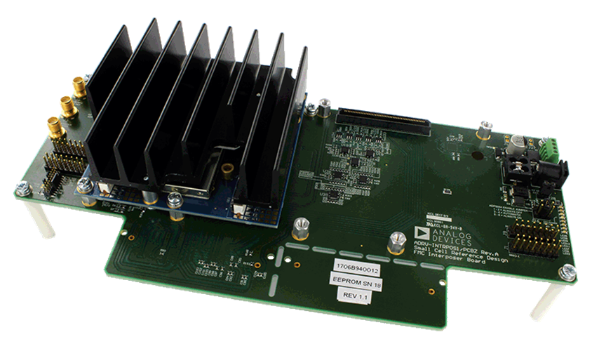 ADRV-DPD1-PCBZ-InterposerBoard-HeatSink-Angle-web