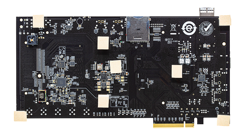 ADRV2CRR-FMC Evaluation Board - Bottom View