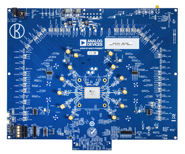 EVAL-ADRV904x Board Photo Top View