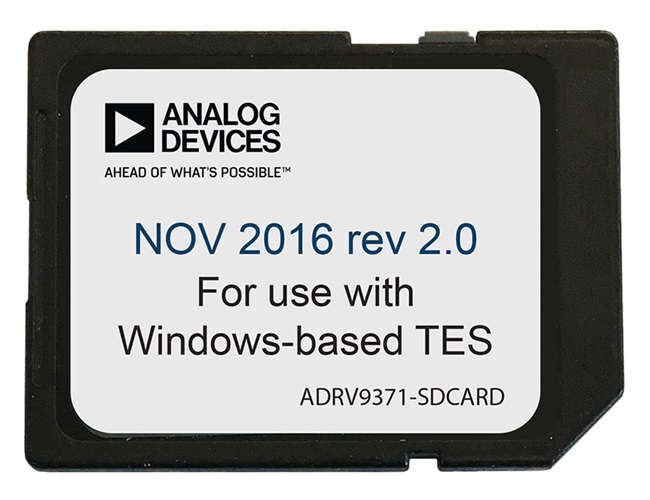 ADRV9371 SD Card - Windows
