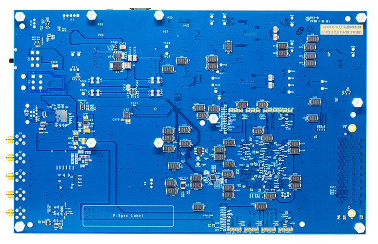 8-V3EBZ Evaluation Board - Bottom View