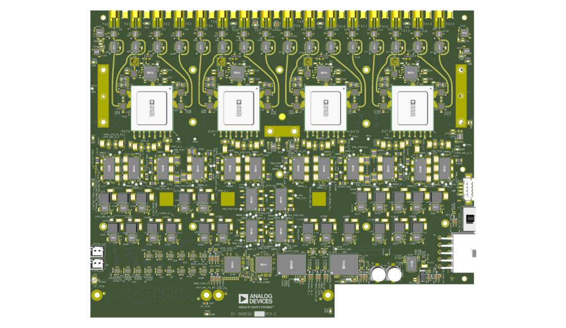 ADXBAND16EBZ Top Evaluation Board