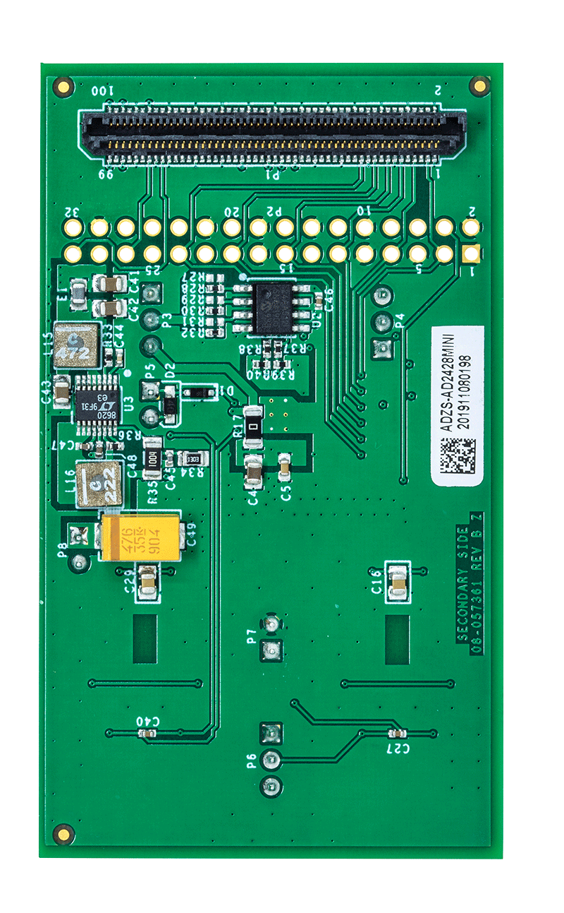 AD2428 MINI Break-Out Board - Bottom View