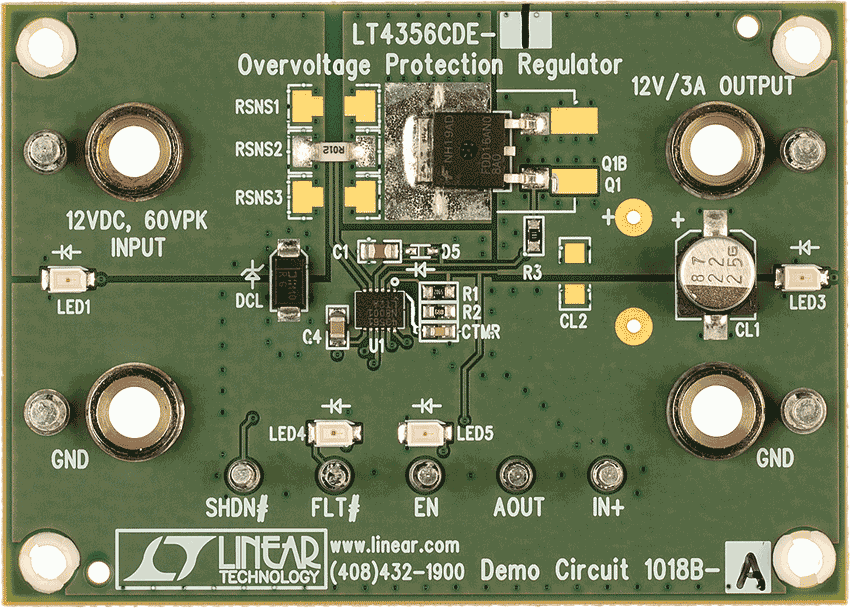 DC1018B-A Demo Board