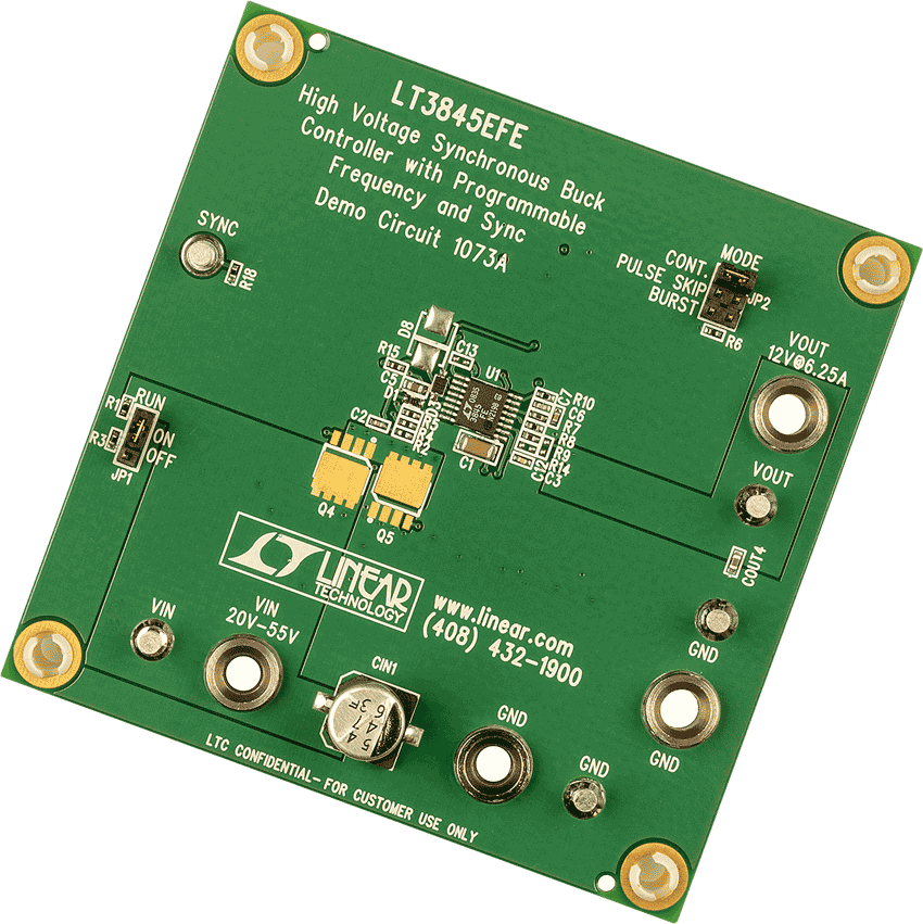 DC1073A Demo Board