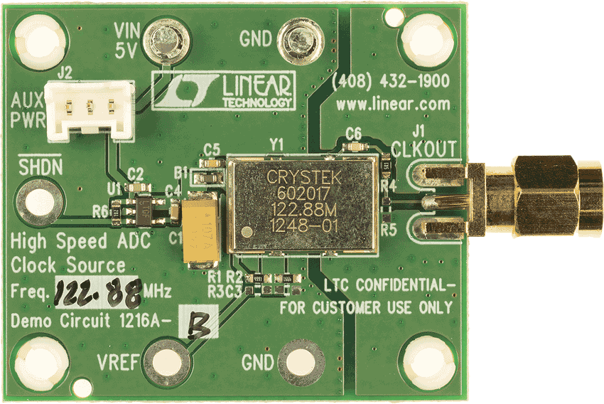 DC1216A-B Demo Board