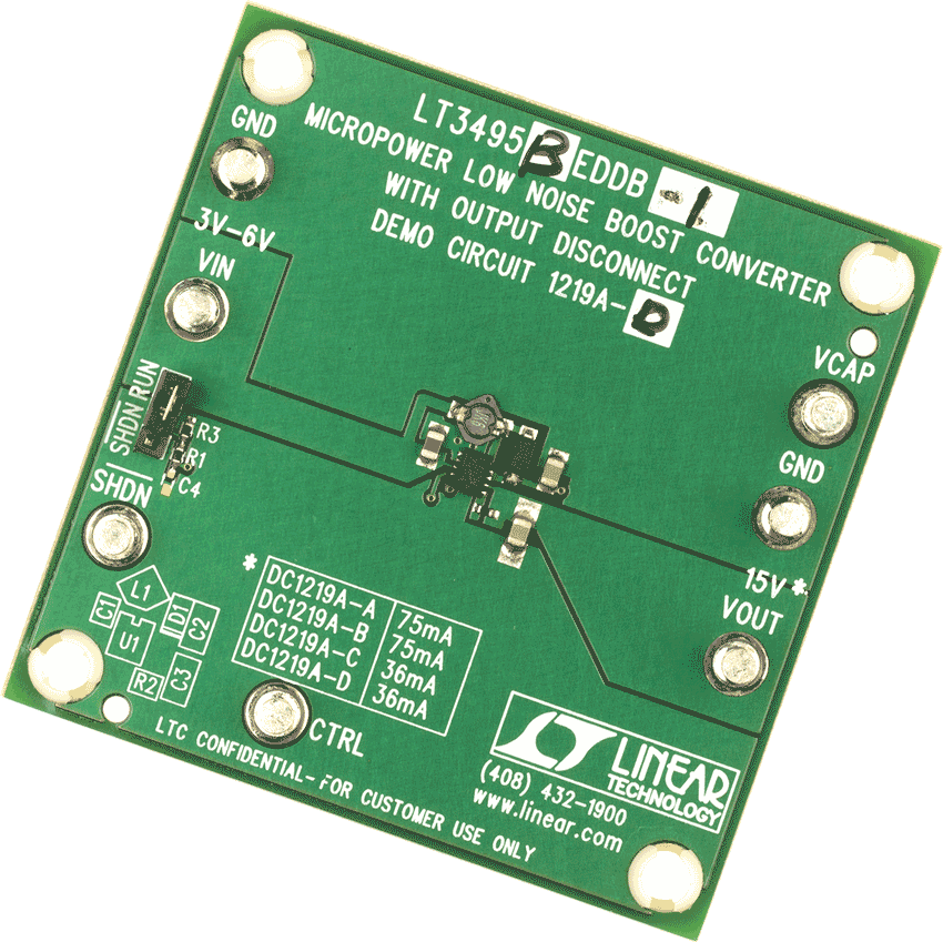 DC1219A-D Demo Board
