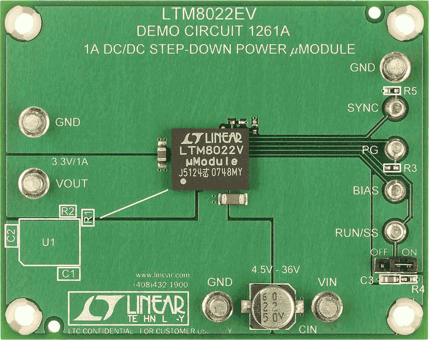 DC1261A Demo Board