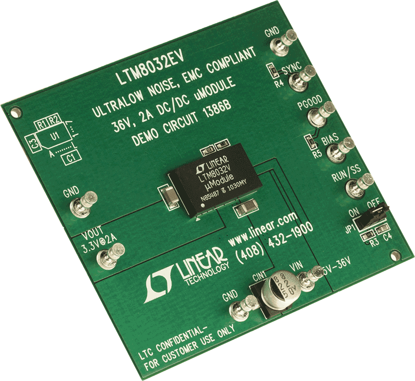DC1386B Demo Board
