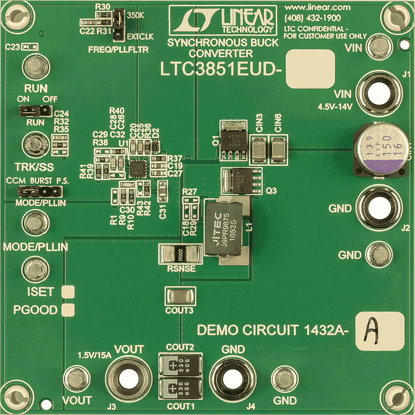 DC1432A-A Demo Board