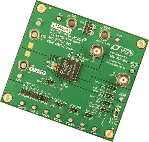 DC1543A Demo Board