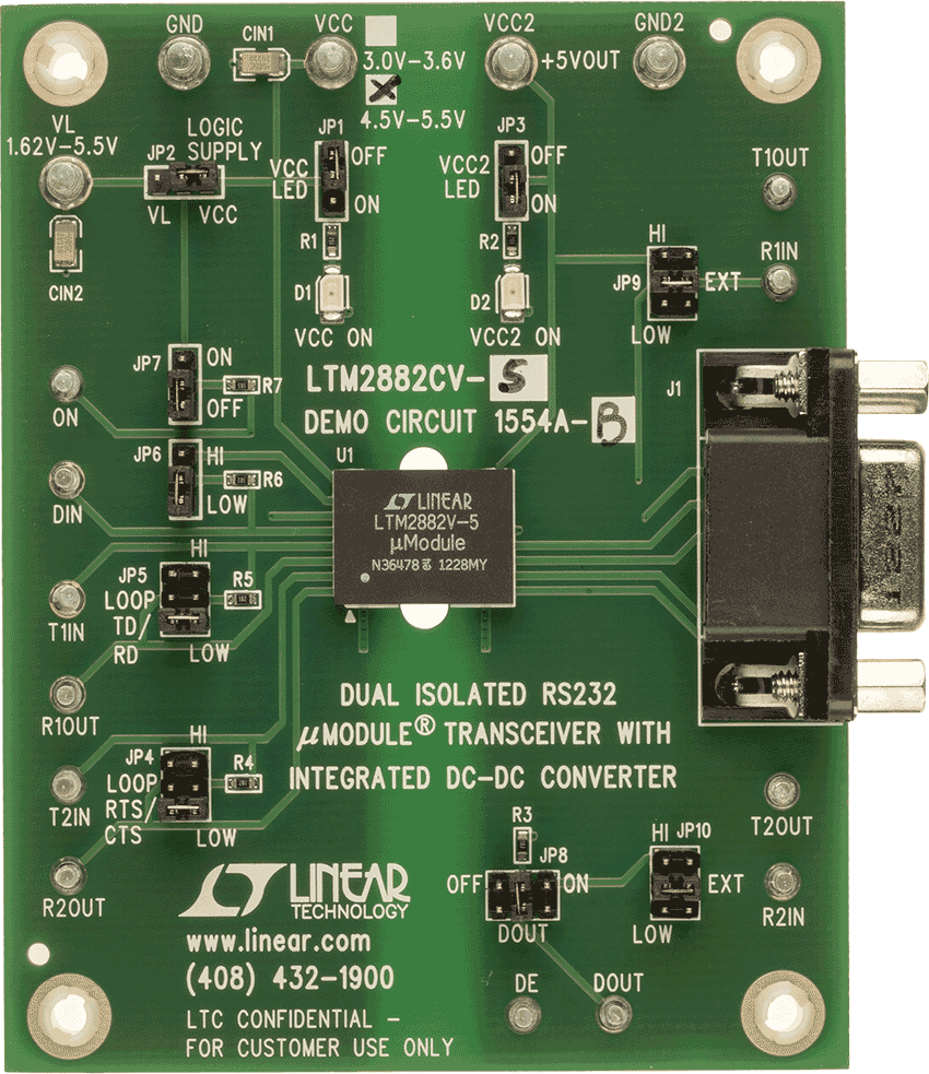 DC1554A-B Demo Board