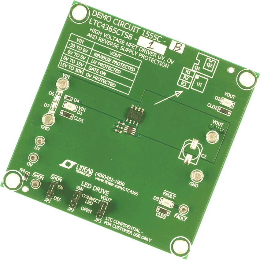 DC1555C-B Demo Board