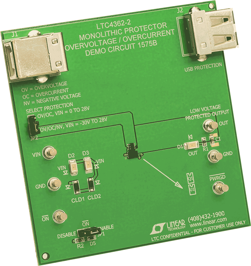 DC1575B Demo Board