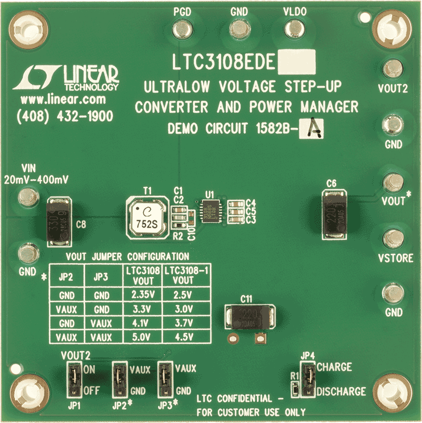 DC1582B-A Demo Board