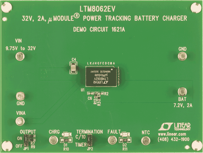 DC1621A Demo Board