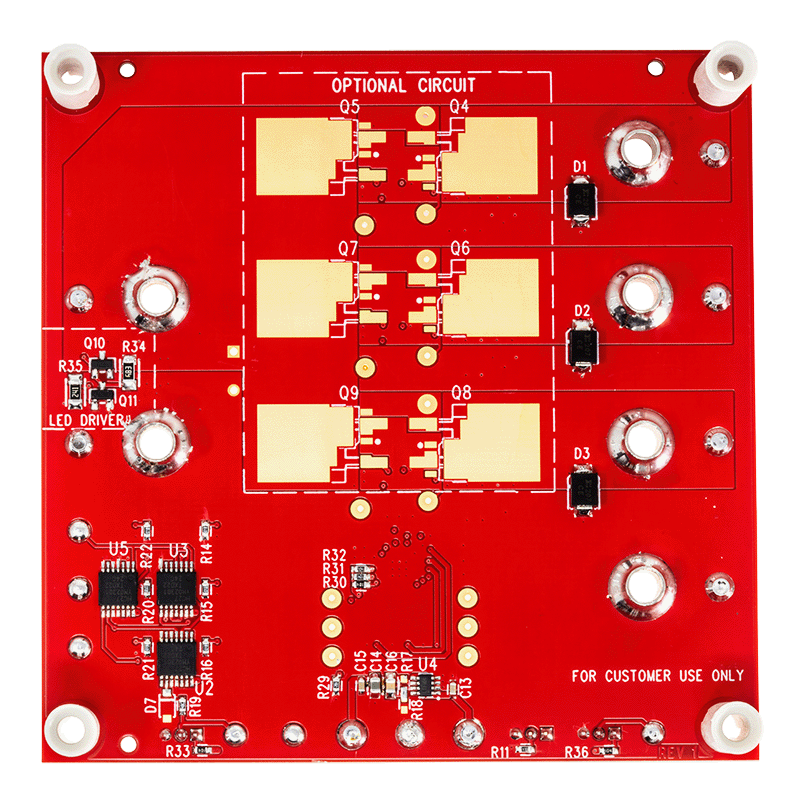 DC1717B Board Photo Bottom