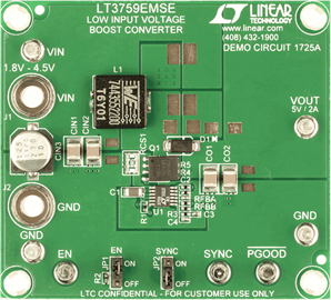 DC1725A Demo Board